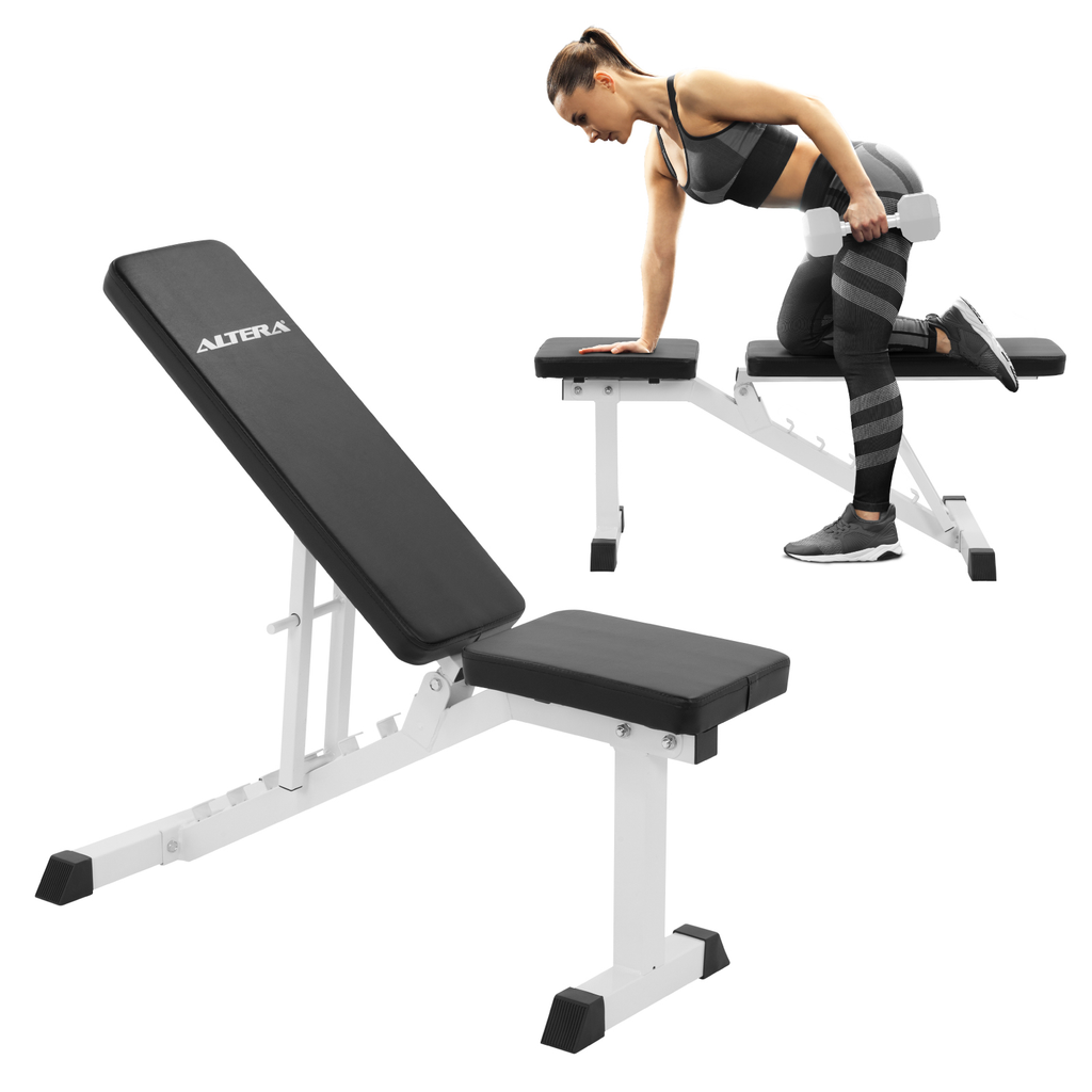 Banco Para Ejercicio Fitness Pesas 2 Secciones Inclinacion