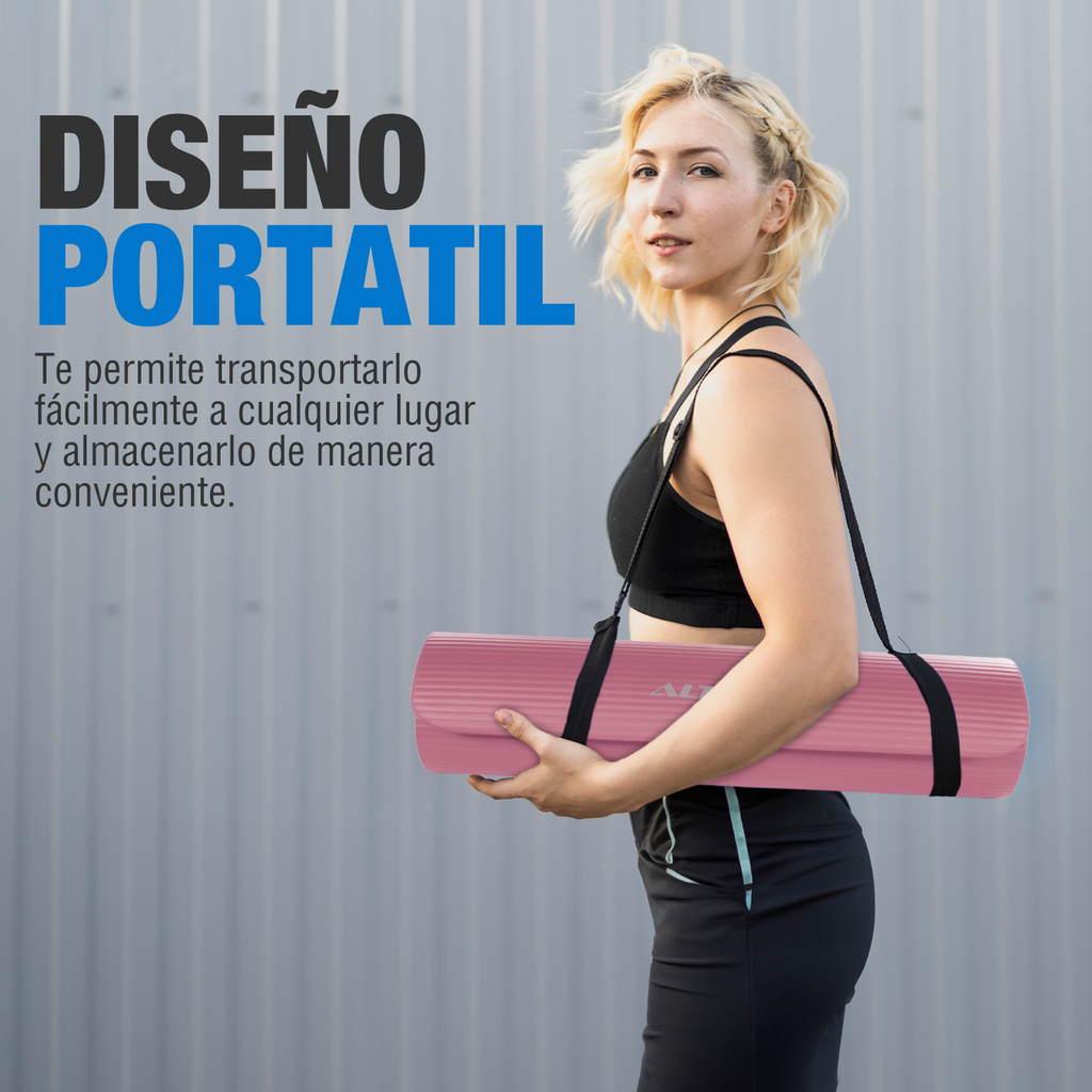 Tapete Yoga Grueso 15 Mm Fitness Altera Nbr Antiderrapante