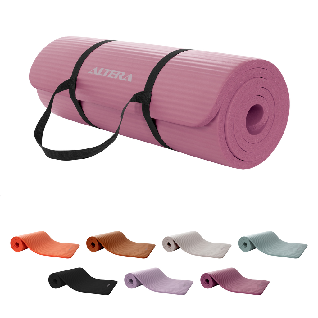 Tapete Yoga Grueso 15 Mm Fitness Altera Nbr Antiderrapante