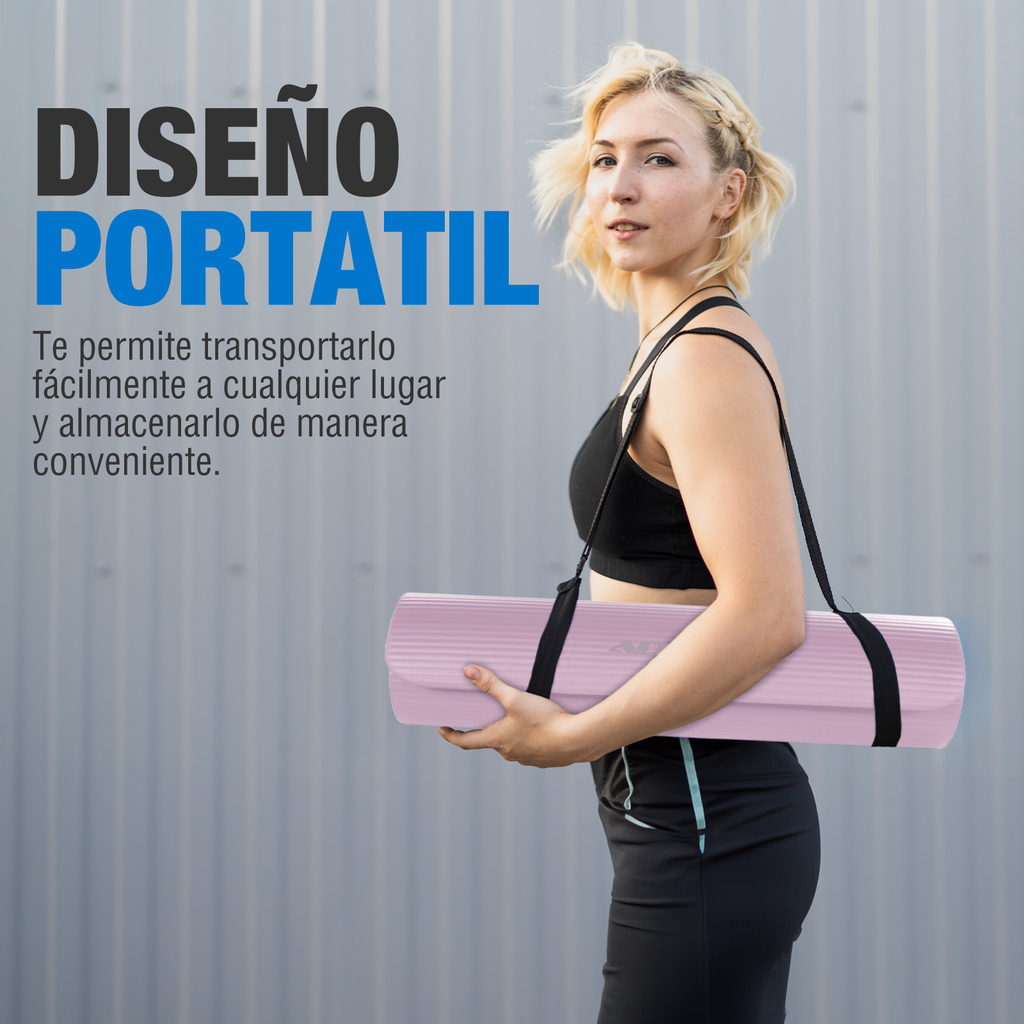 Tapete Yoga Grueso 15 Mm Fitness Altera Nbr Antiderrapante