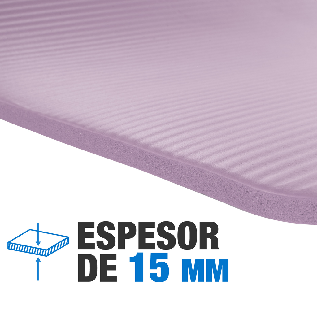 Tapete Yoga Grueso 15 Mm Fitness Altera Nbr Antiderrapante