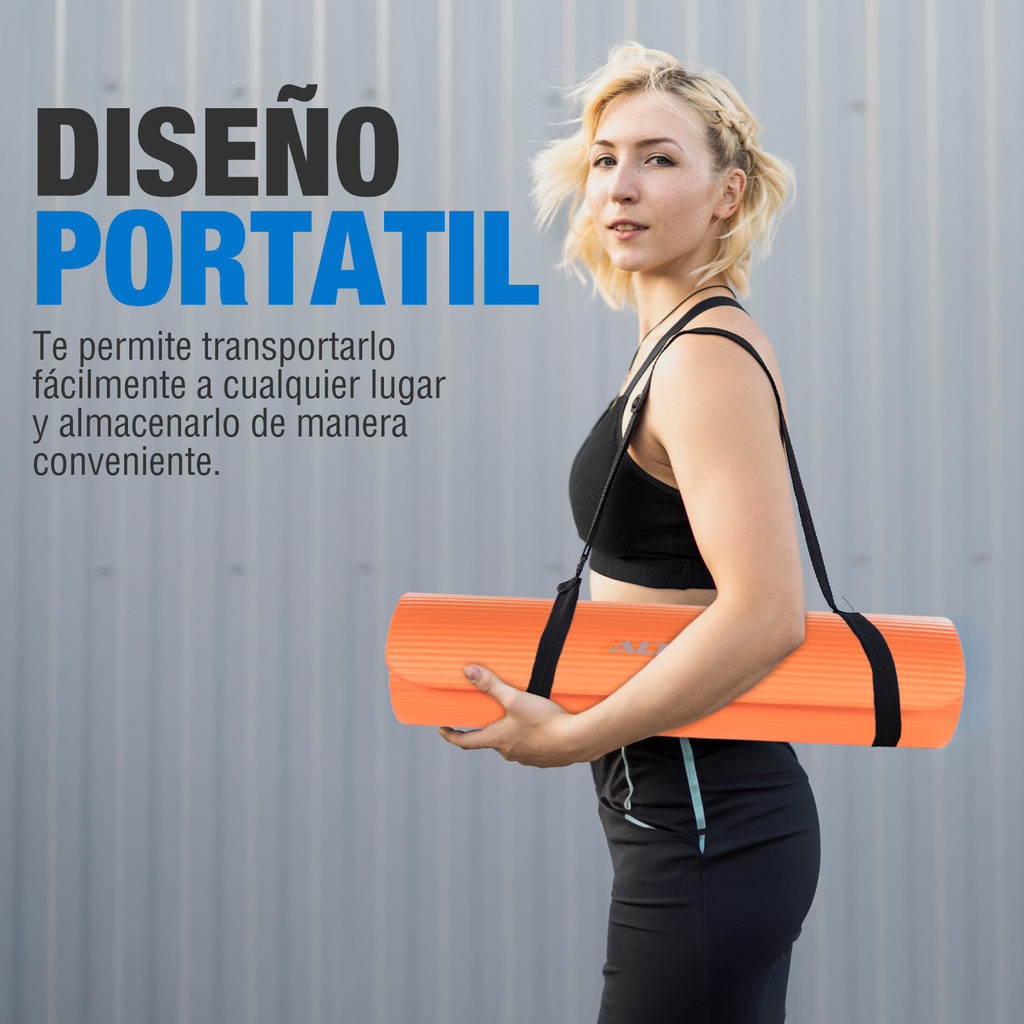 Tapete Yoga Grueso 15 Mm Fitness Altera Nbr Antiderrapante