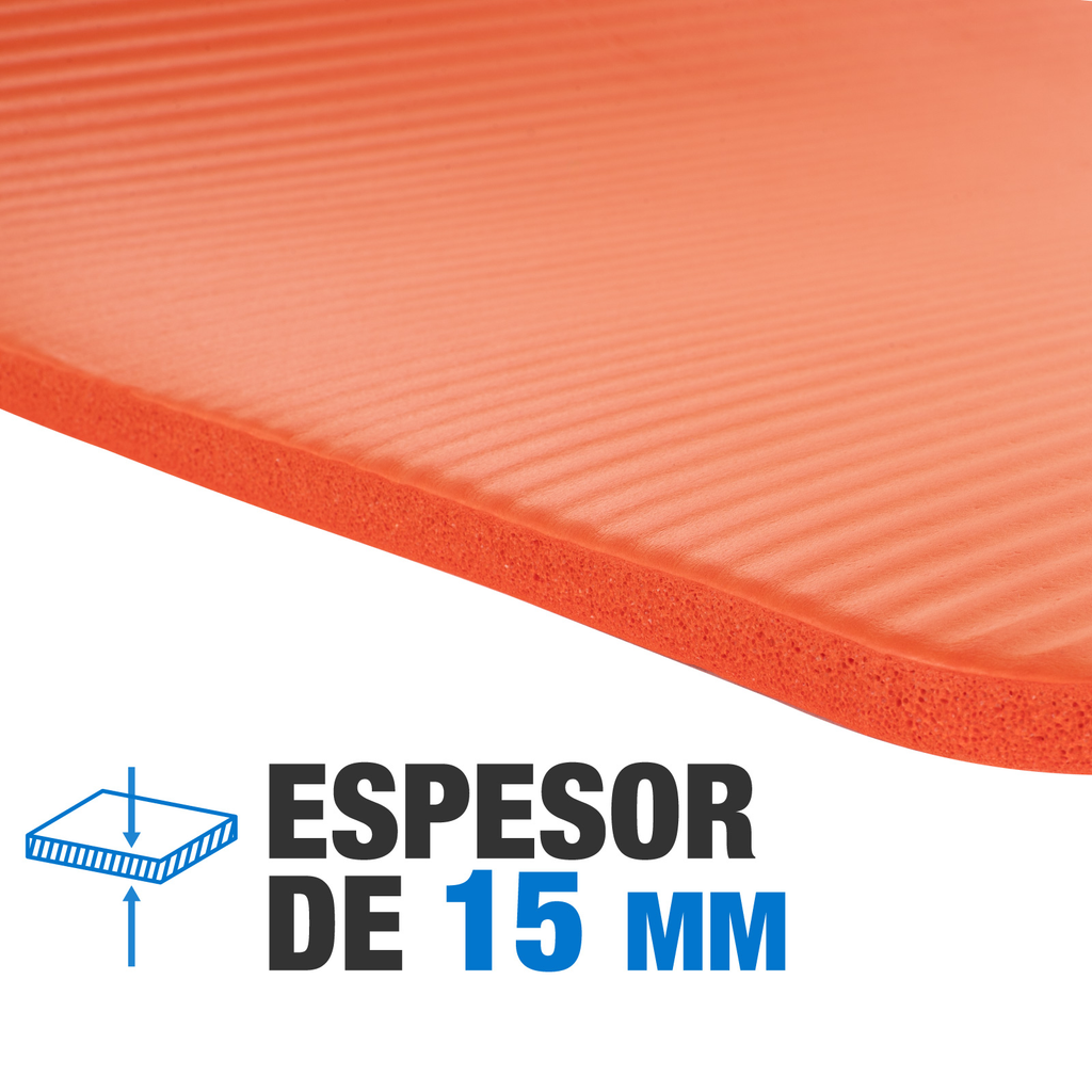 Tapete Yoga Grueso 15 Mm Fitness Altera Nbr Antiderrapante
