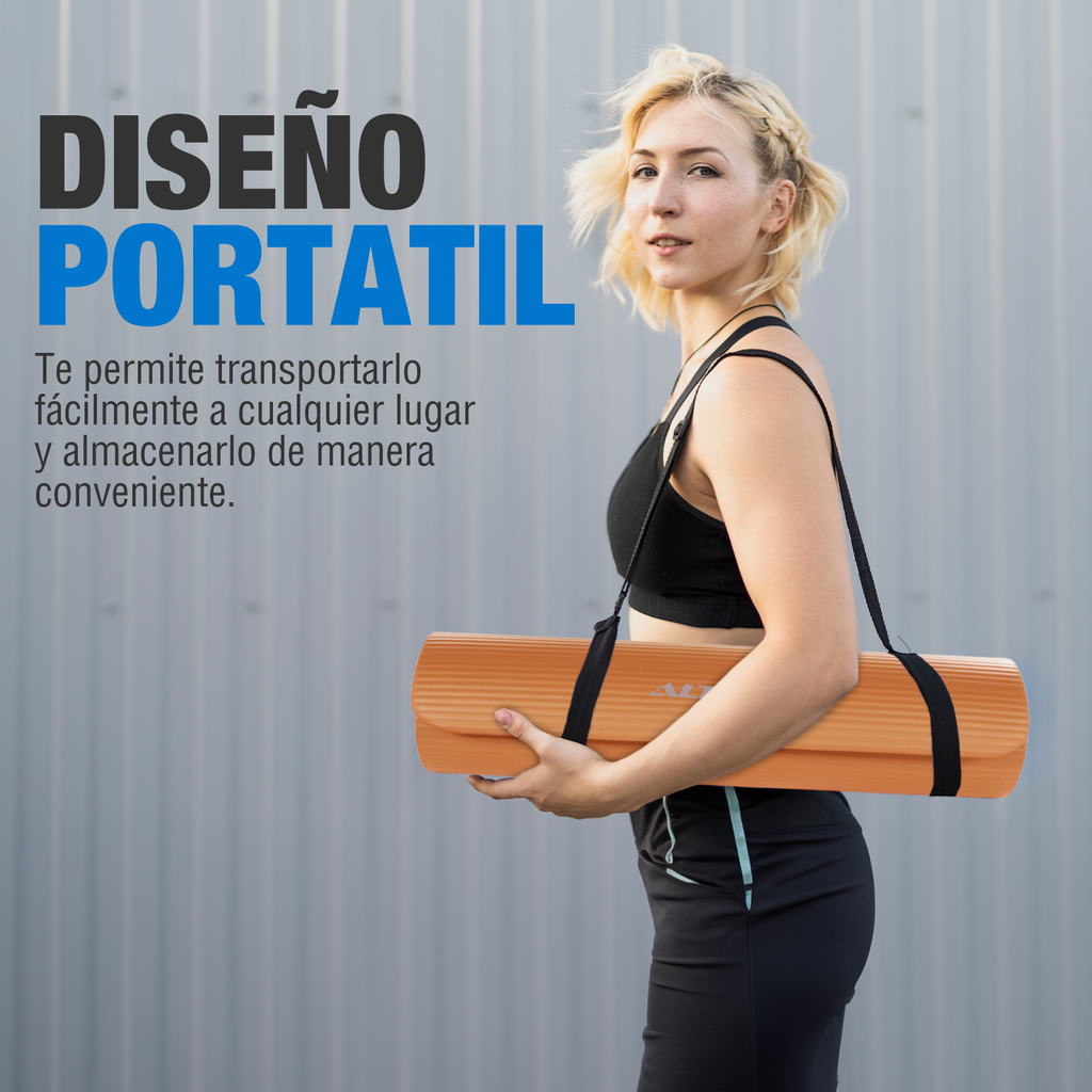 Tapete Yoga Grueso 15 Mm Fitness Altera Nbr Antiderrapante