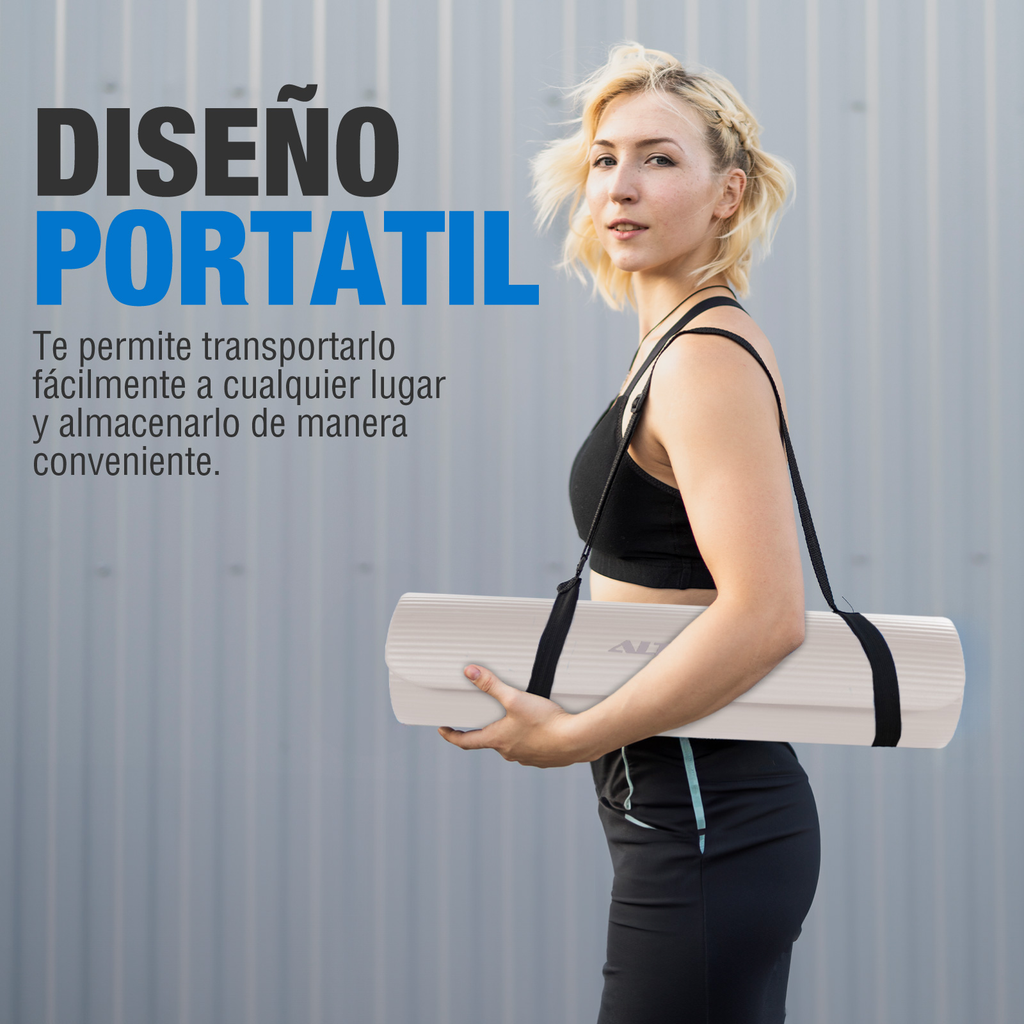 Tapete Yoga Grueso 15 Mm Fitness Altera Nbr Antiderrapante