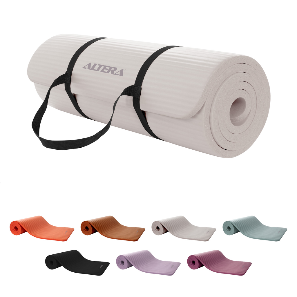 Tapete Yoga Grueso 15 Mm Fitness Altera Nbr Antiderrapante