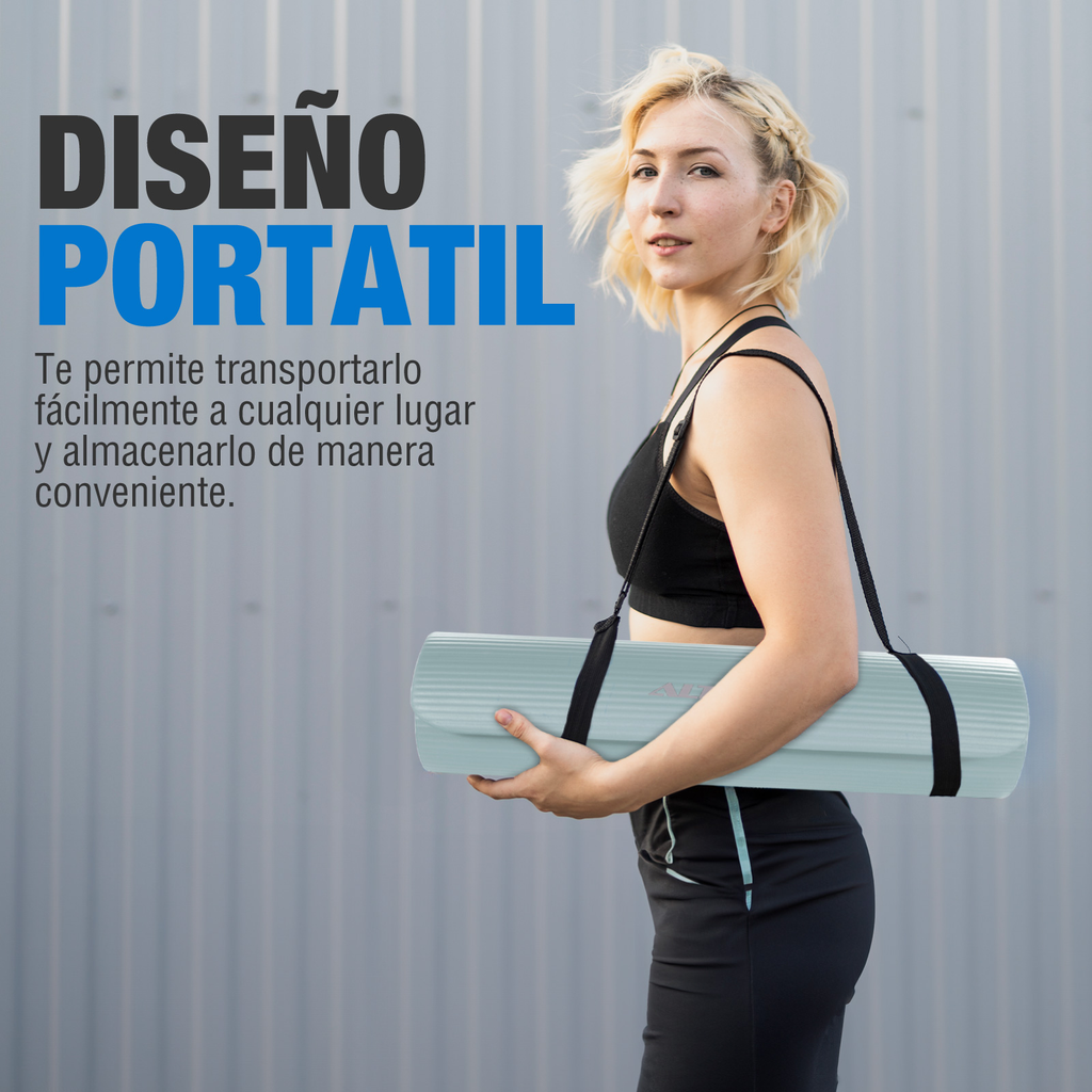 Tapete Yoga Grueso 15 Mm Fitness Altera Nbr Antiderrapante