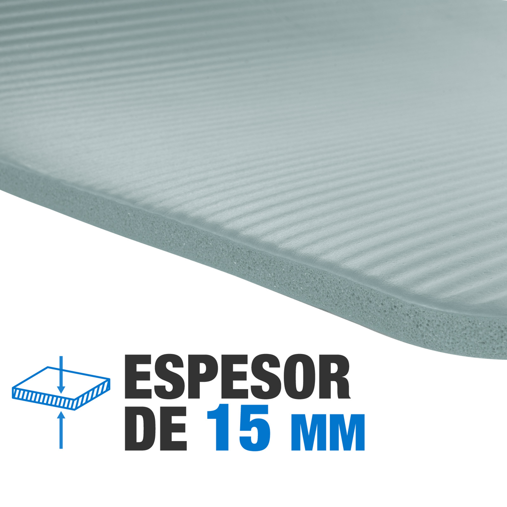 Tapete Yoga Grueso 15 Mm Fitness Altera Nbr Antiderrapante