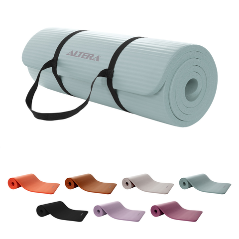 Tapete Yoga Grueso 15 Mm Fitness Altera Nbr Antiderrapante