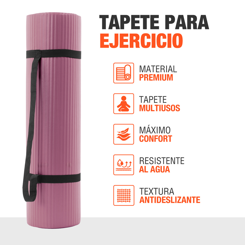 Tapete De Yoga Mat Antiderrapante Altera Fitness Pilates Gym