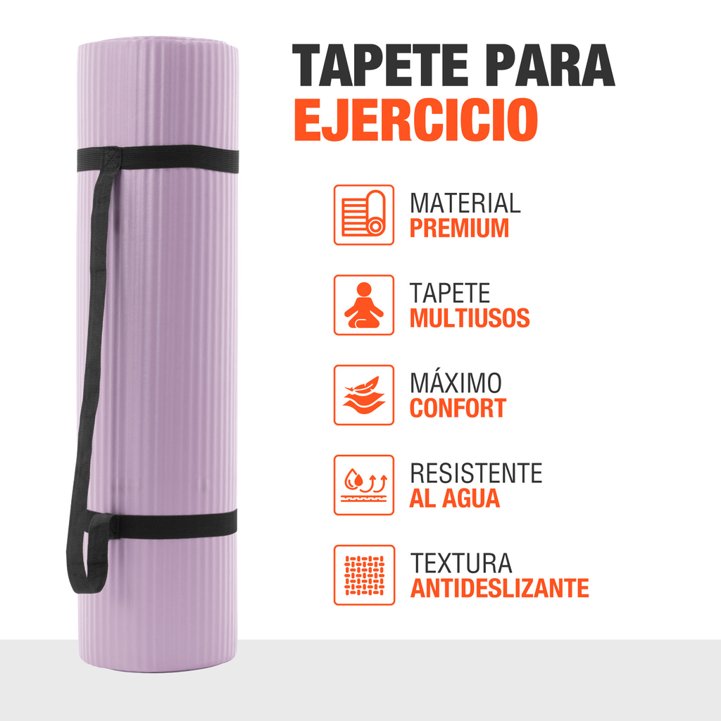 Tapete De Yoga Mat Antiderrapante Altera Fitness Pilates Gym