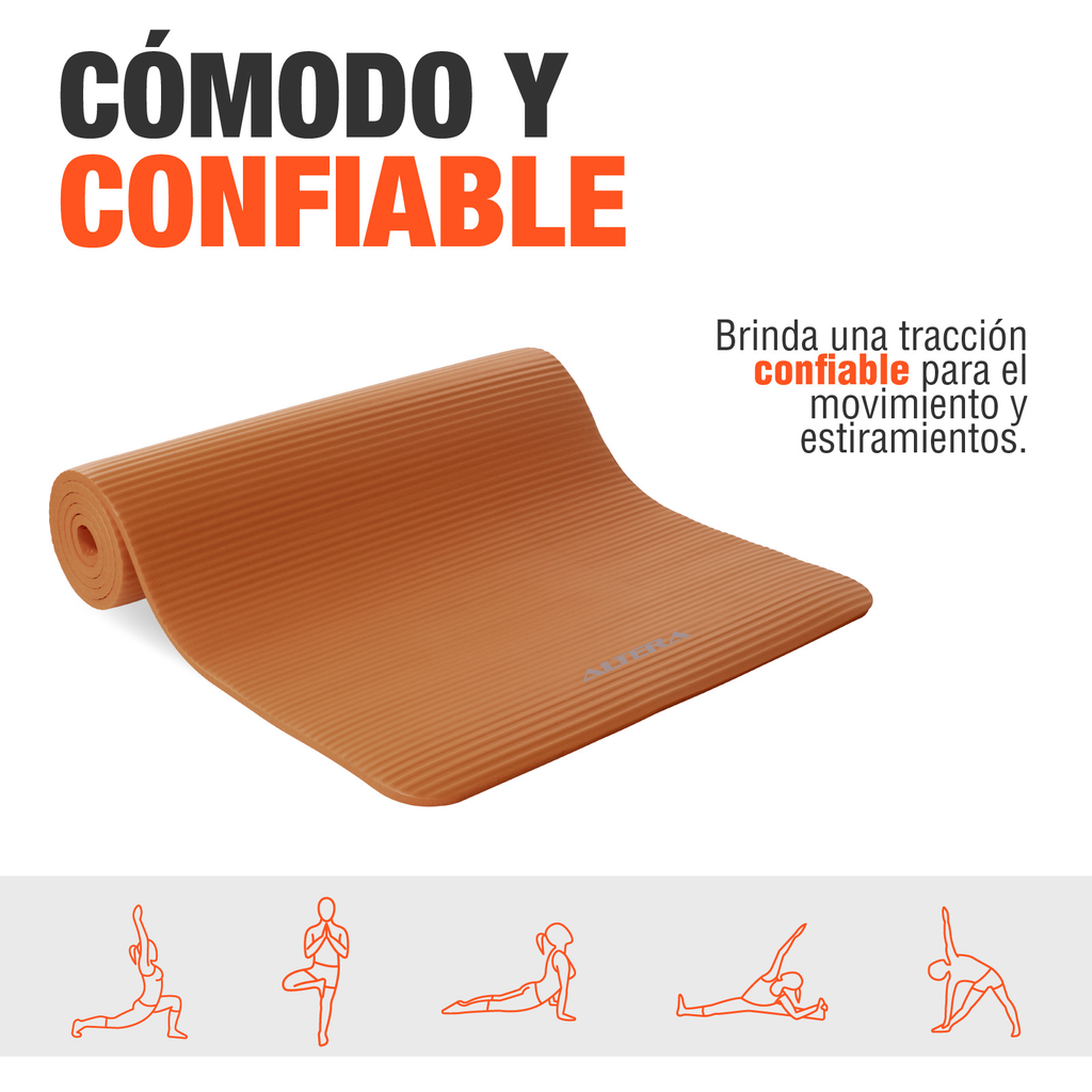 Tapete De Yoga Mat Antiderrapante Altera Fitness Pilates Gym