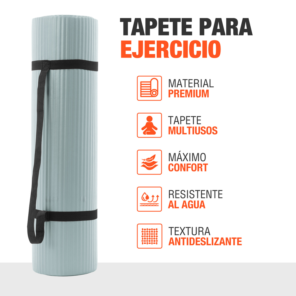Tapete De Yoga Mat Antiderrapante Altera Fitness Pilates Gym