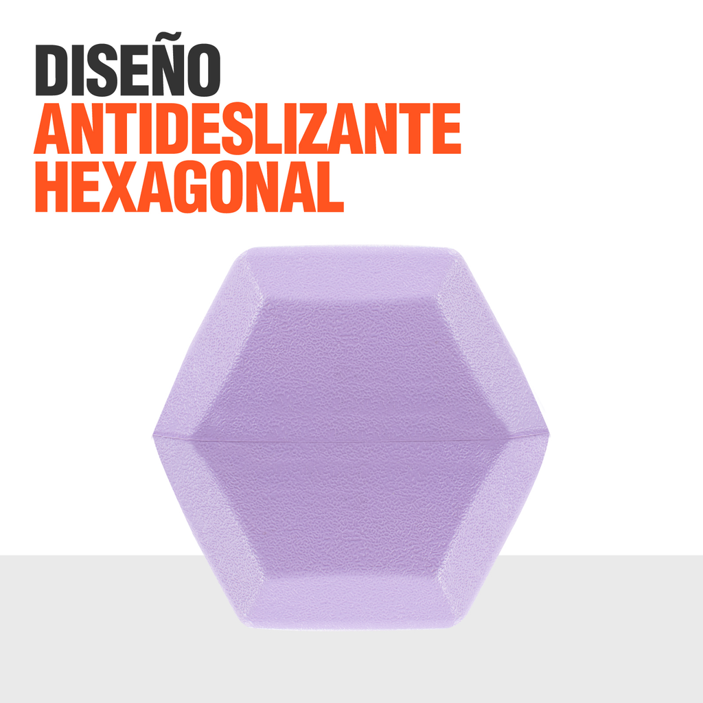 Mancuernas 7.5 Kg Pesas Hexagonales 2pz Altera Entrenamiento