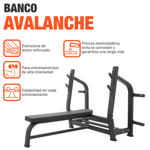 Avalanche Press Para Pecho Banca Para Ejercicios Profesional