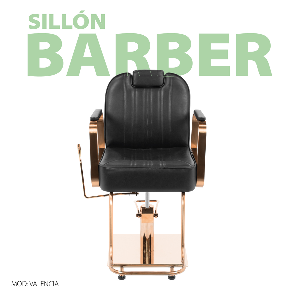 Sillon Barbero Onof Estetica Barberia Salon Reclinable