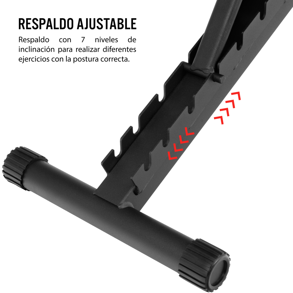 Banco Multiposiciones de Ejercicio con Ligas de Resistencia