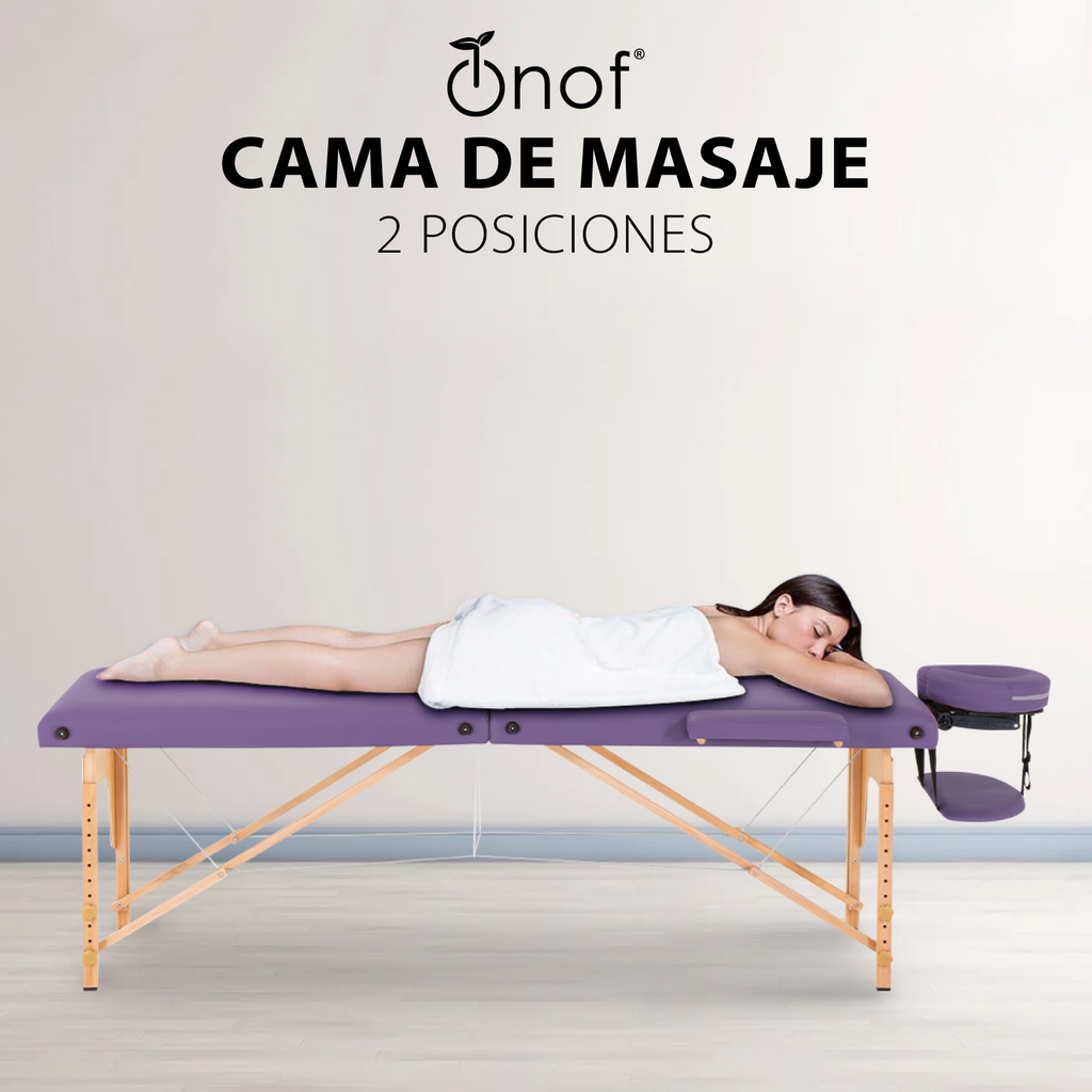 Onof MB-003ACC Cama para masajes 2 Secciones con accesorios