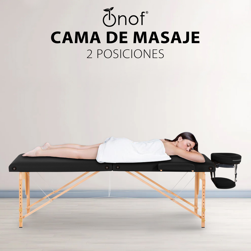 Onof MB-003ACC Cama para masajes 2 Secciones con accesorios