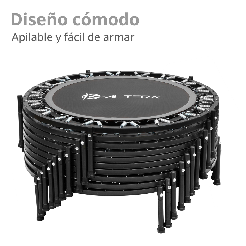 Trampolin Fitnes Altera Ejercicio Jumping Aerobicos Uso Rudo