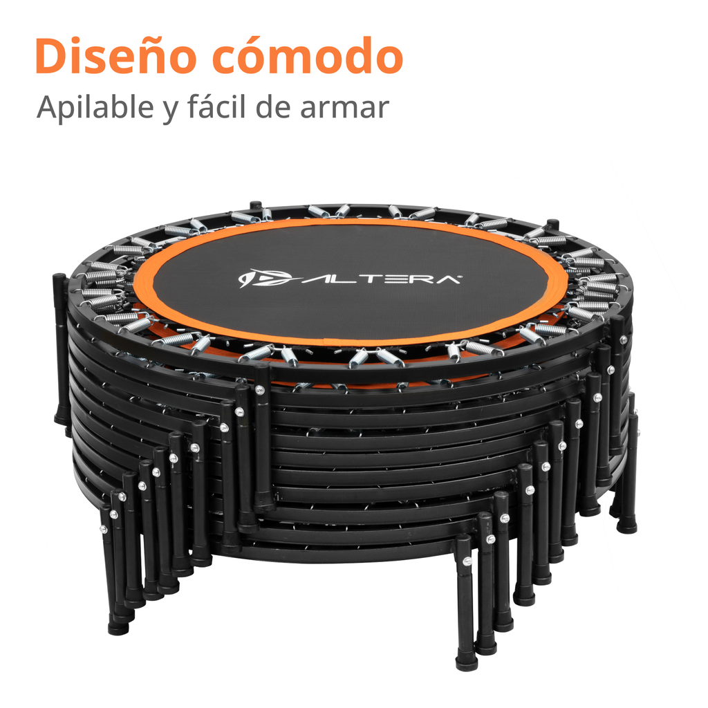 Trampolin Fitnes Altera Ejercicio Jumping Aerobicos Uso Rudo