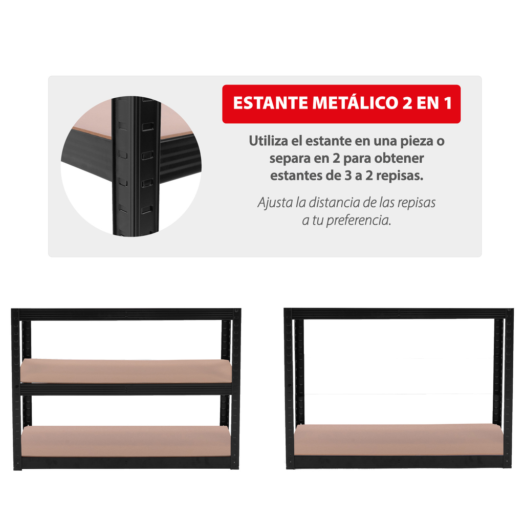 Estante Metalico Anaquel Organizador 5 Niveles Onof Multiuso