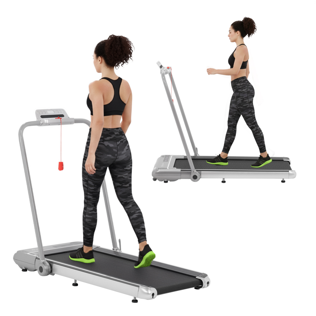 Caminadora Electrica Altera Modo 2 En 1 Control Fitness Gym