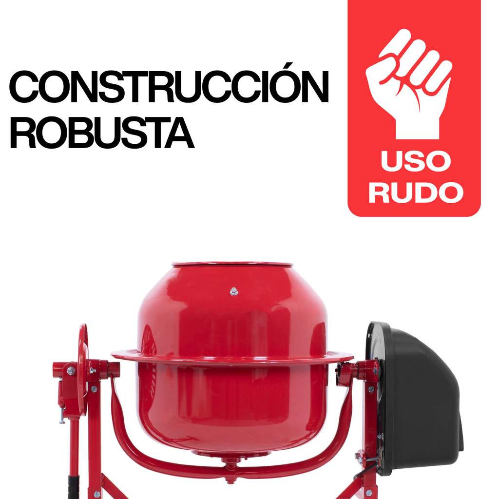 Stuka COUNTRYSIDE Revolvedora de concreto Negro/Rojo