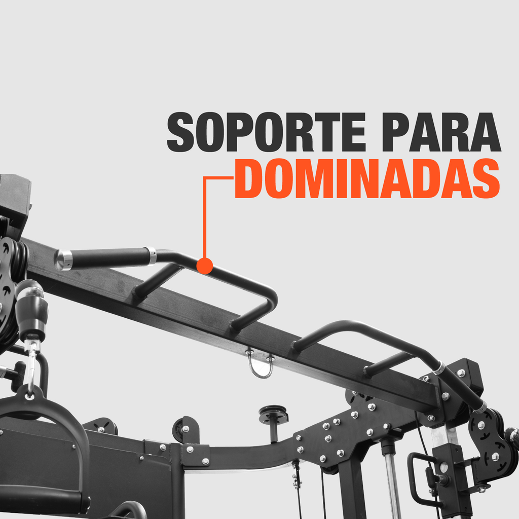 Jaula Smith Maquina Gimnasio Multifuncional Crossover Altera