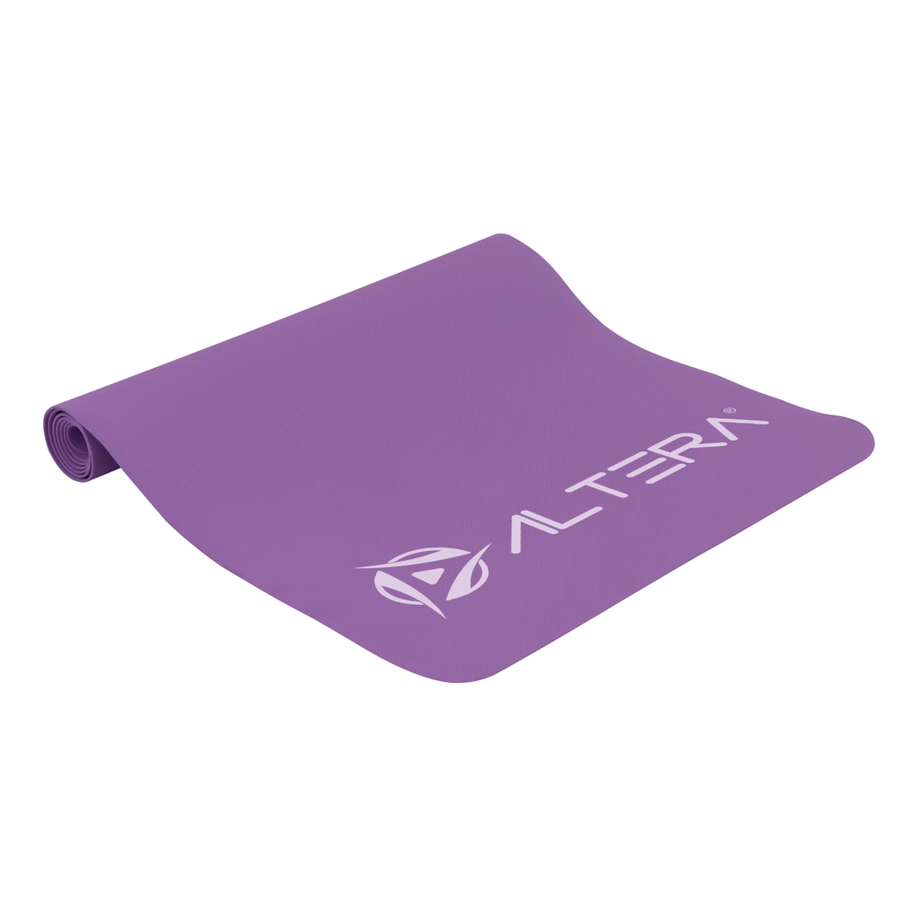 Tapete de Yoga Fitness Pilates Antiderrapante GYM 176 x 61cm