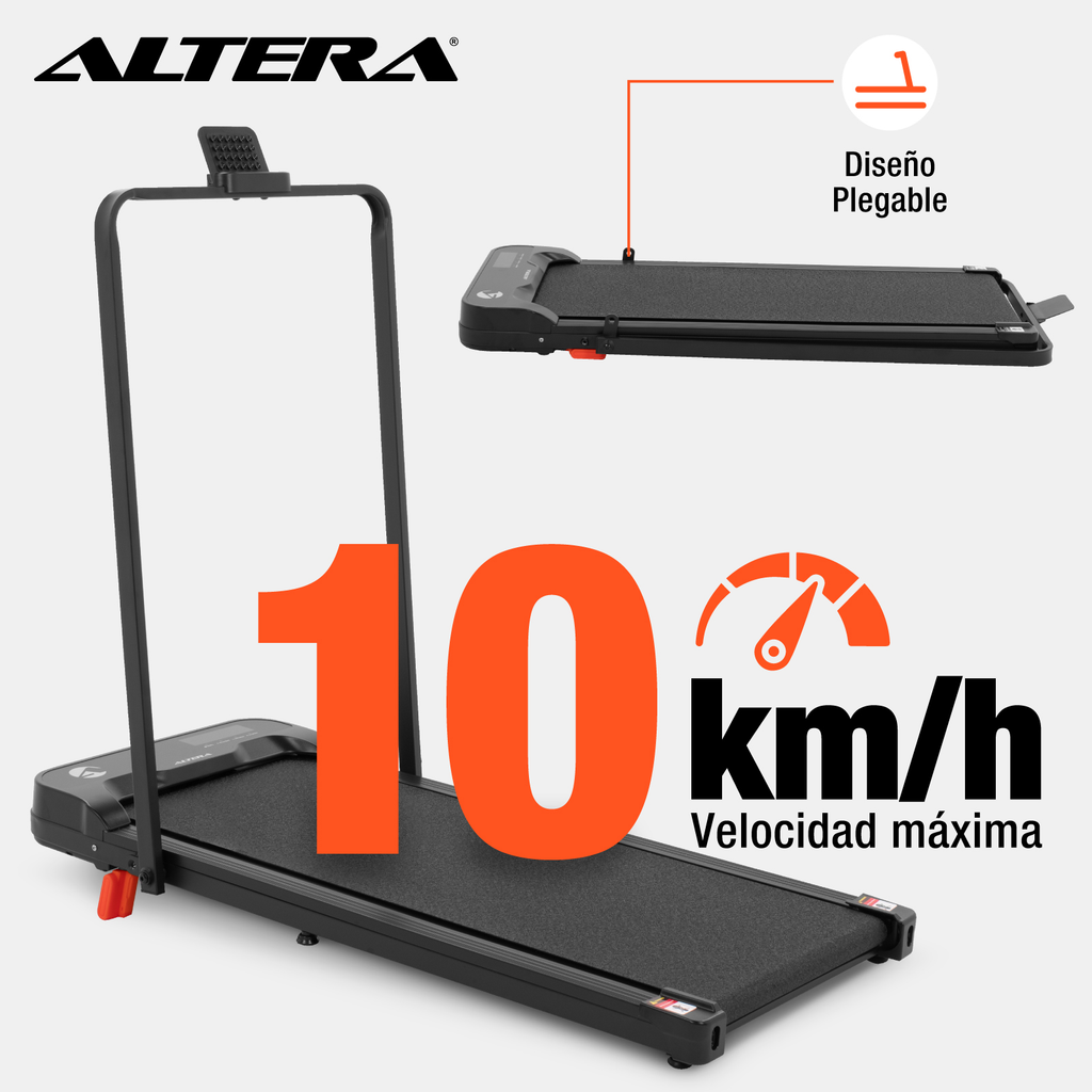 Altera HOMESTEP PLUS Caminadora tipo cinta eléctrica con agarradera