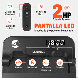 Altera HOMESTEP PLUS Caminadora tipo cinta eléctrica con agarradera