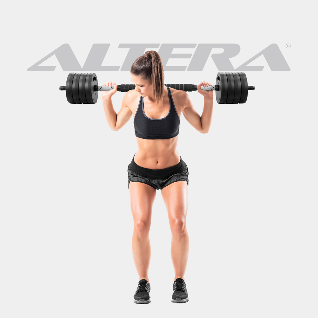 Set De Mancuernas Para Ejercicio 40 Kg Altera Ajustables Gym