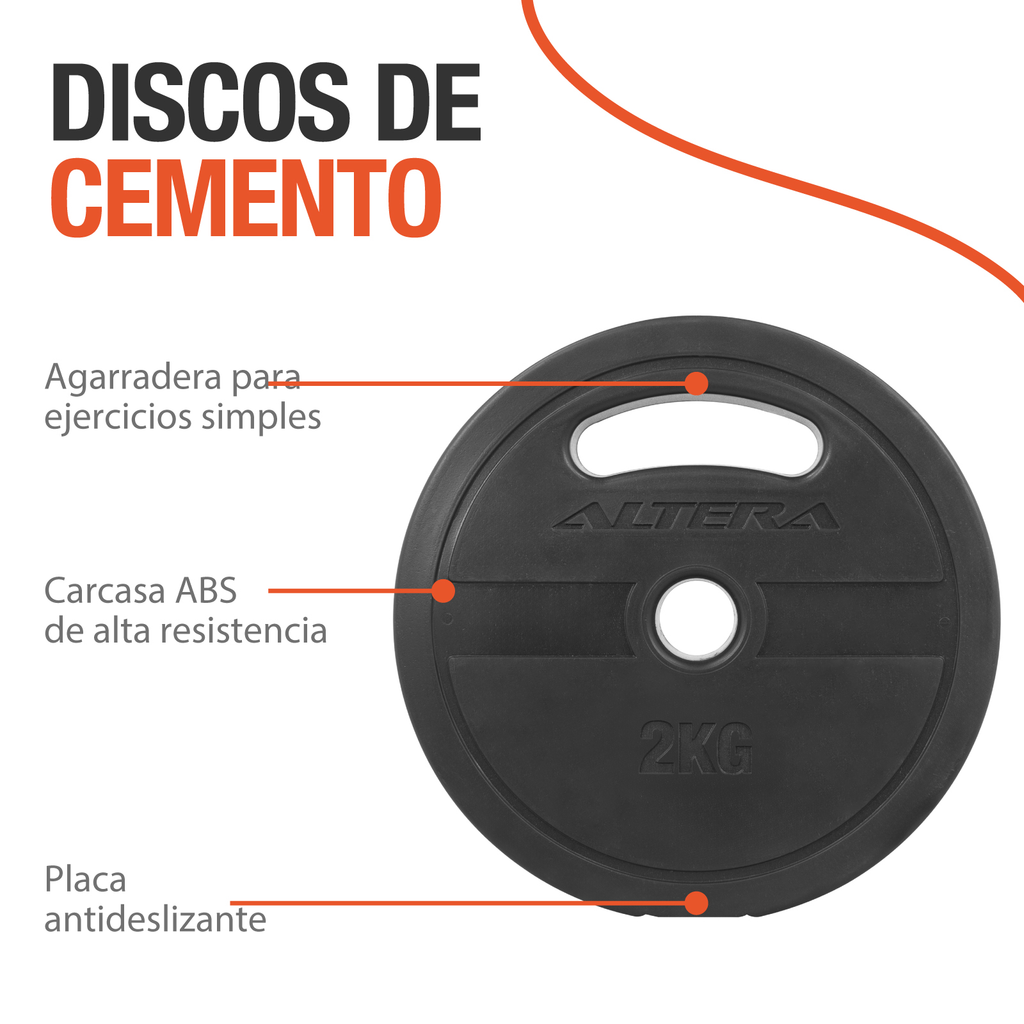 Set De Mancuernas 20 Kg Ajustables Para Ejercicio Gym Altera