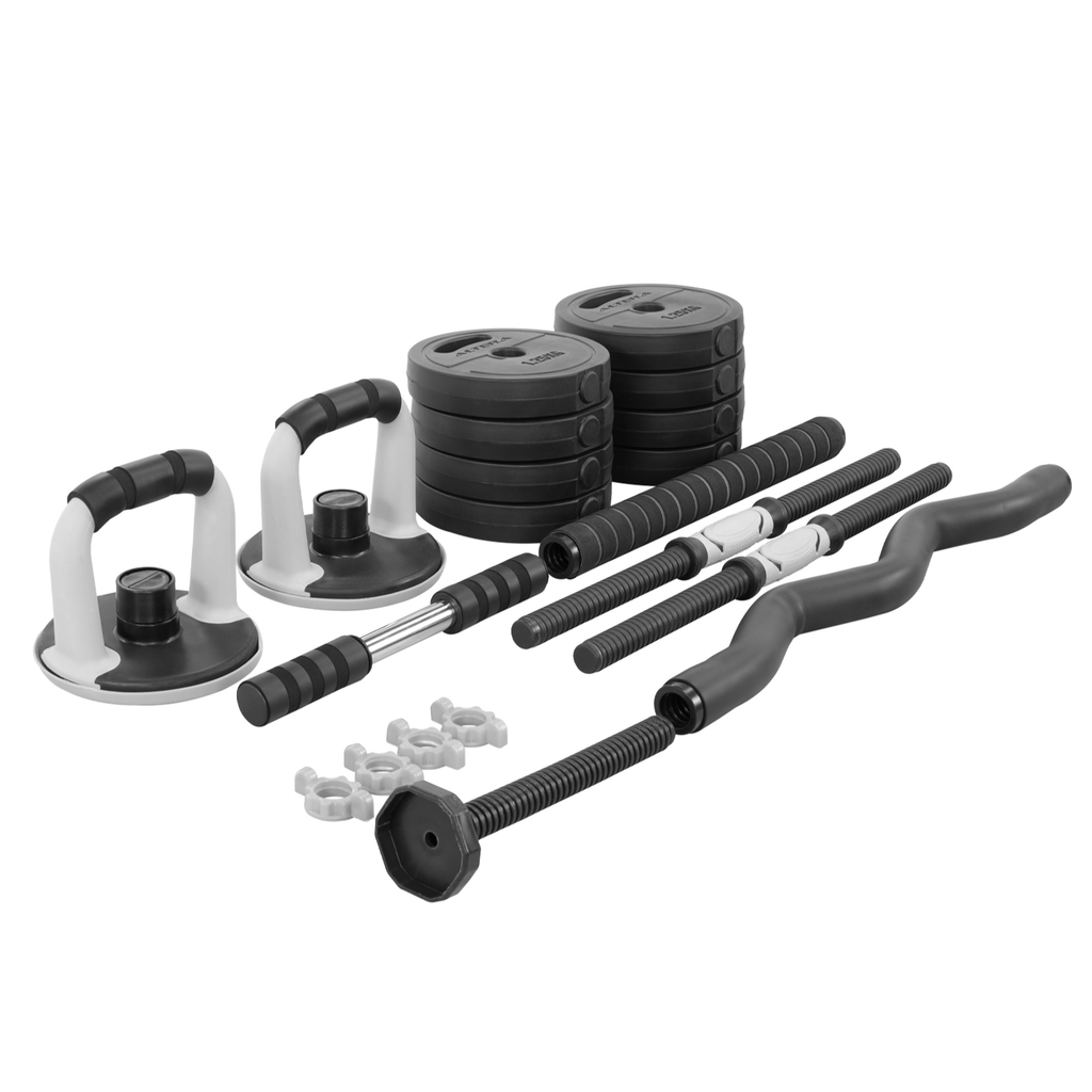Mancuernas Ajustables Set 10 Kg Altera Para Ejercicio Gym