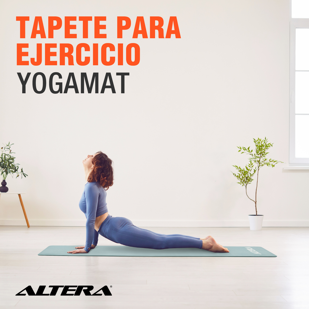 Tapete Ejercicio Altera Yoga Mat 10mm Grueso Pilates
