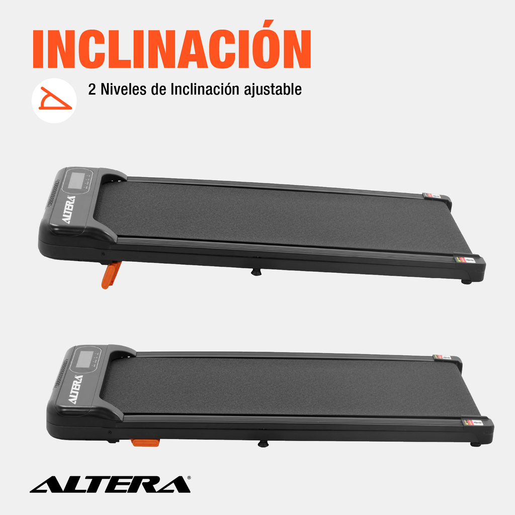 Caminadora Electrica Altera Walking Pad Portatil Elevacion