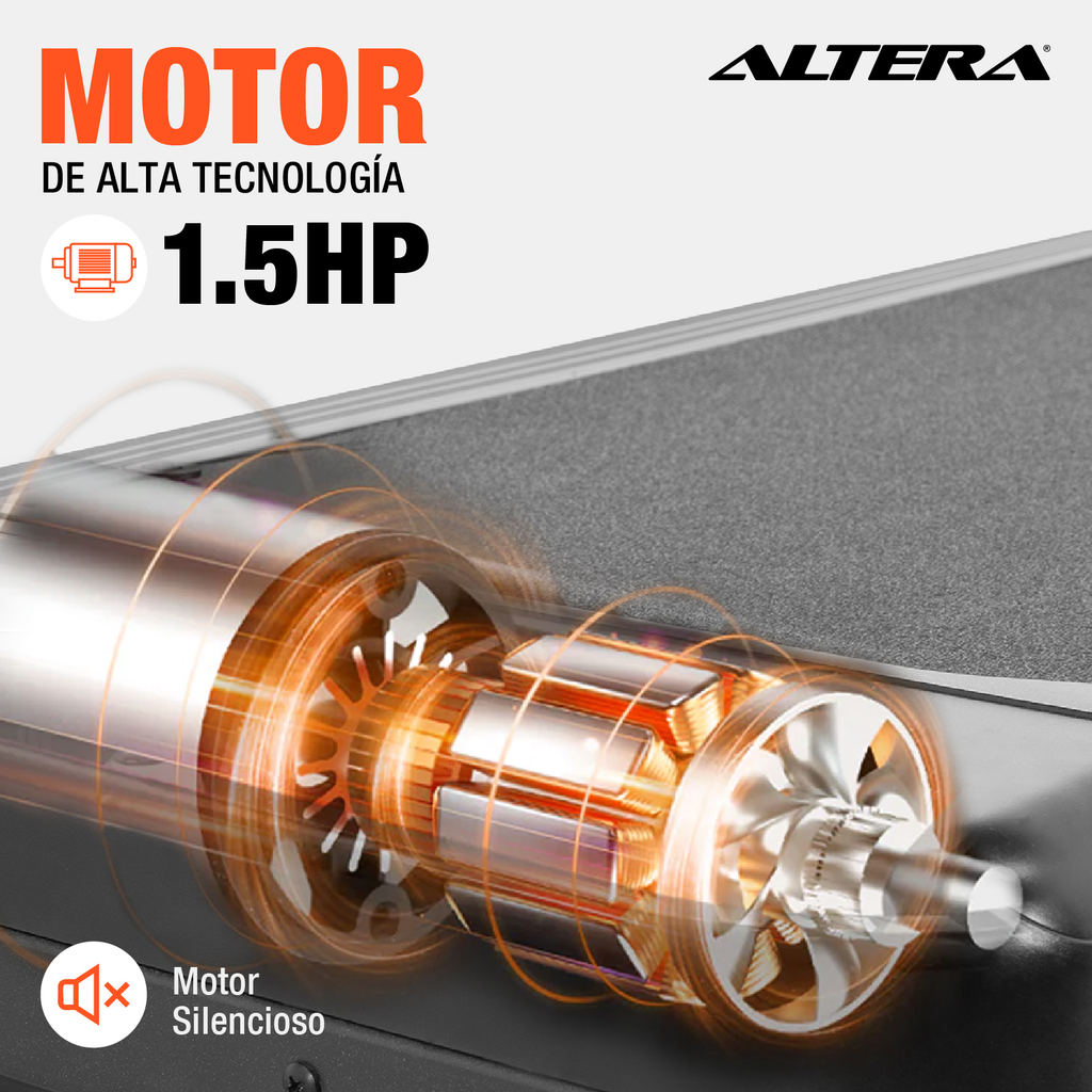 Caminadora Electrica Altera Walking Pad Portatil Elevacion