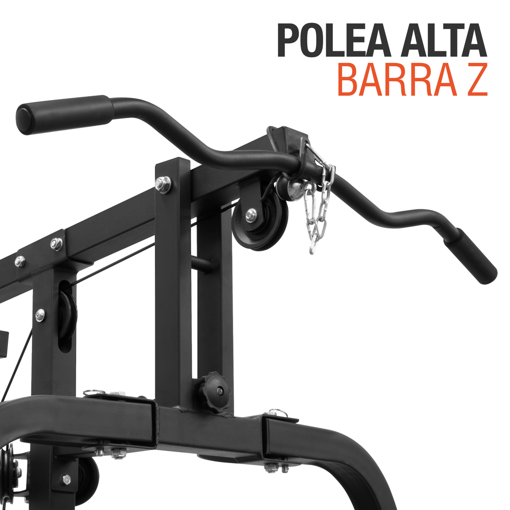 Gym Multifuncional Altera Brazo Pierna Pecho Peso Incluido