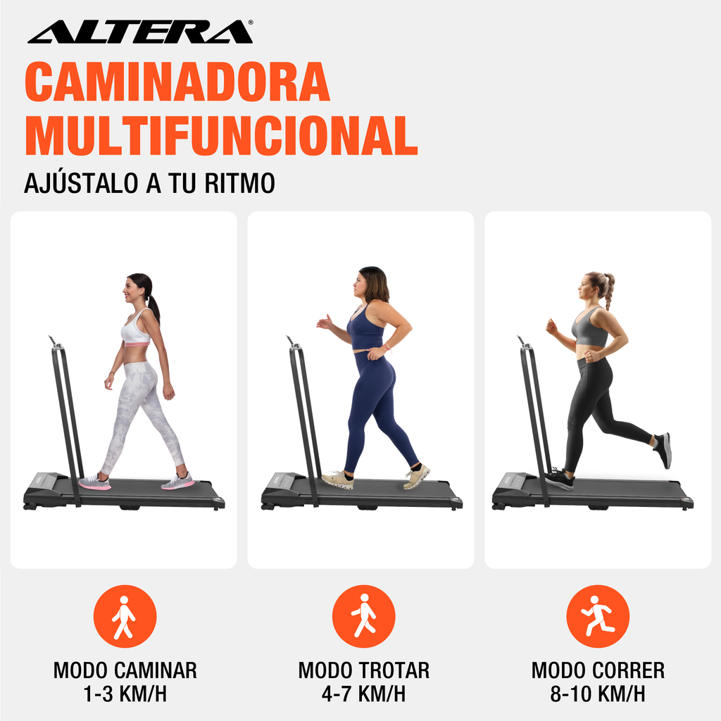 Caminadora Electrica Plegable Walking Pad Altera Elevacion