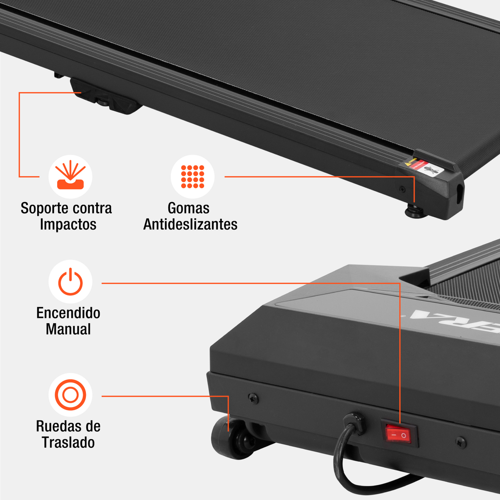 Caminadora Electrica Plegable Walking Pad Altera Elevacion