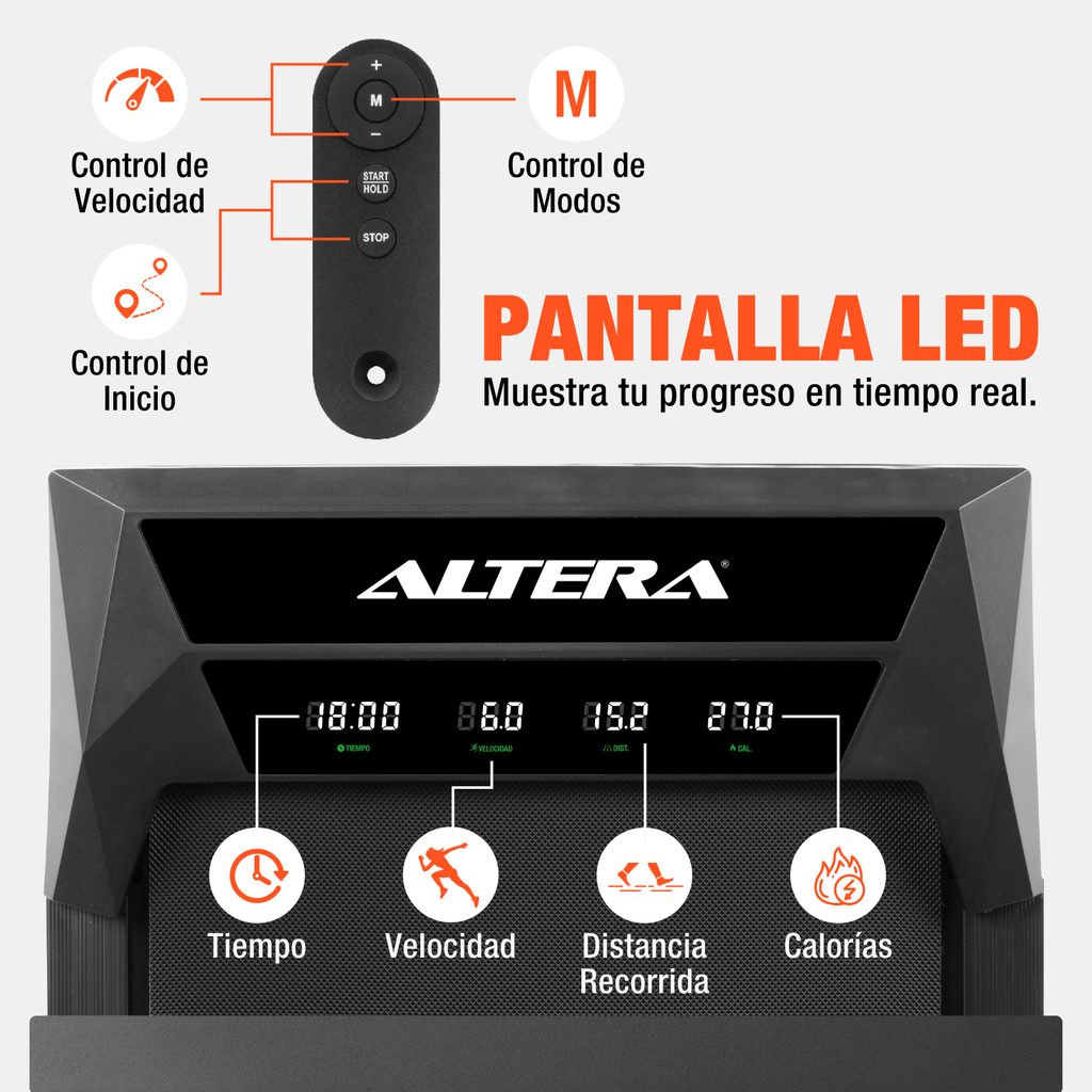 Caminadora Electrica Plegable Walking Pad Altera Elevacion