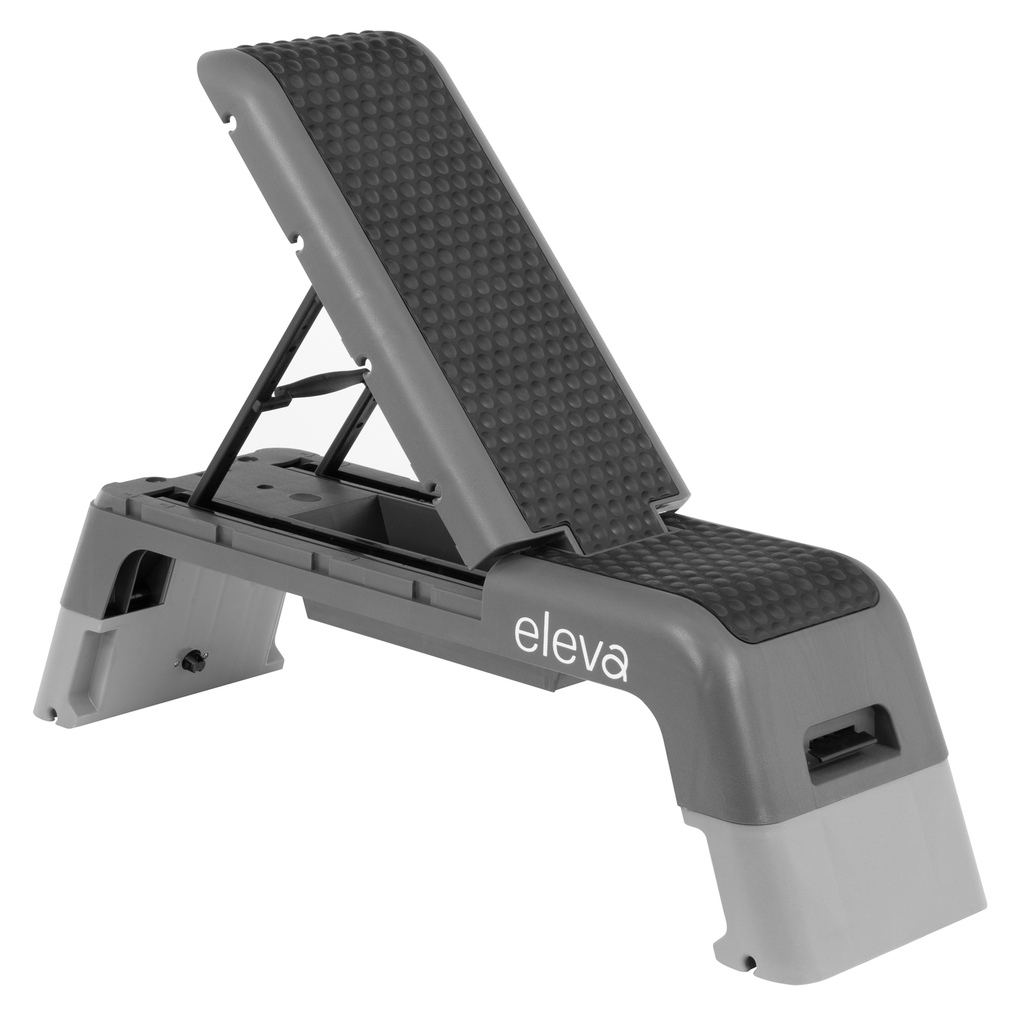 eleva Banco Multiposiciones Fitness Step Aerobicos 3 Niveles