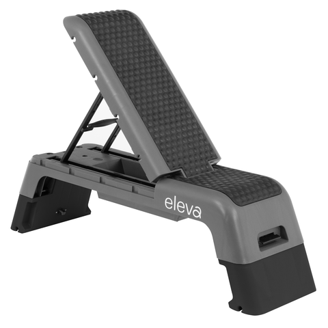 eleva Banco Multiposiciones Fitness Step Aerobicos 3 Niveles