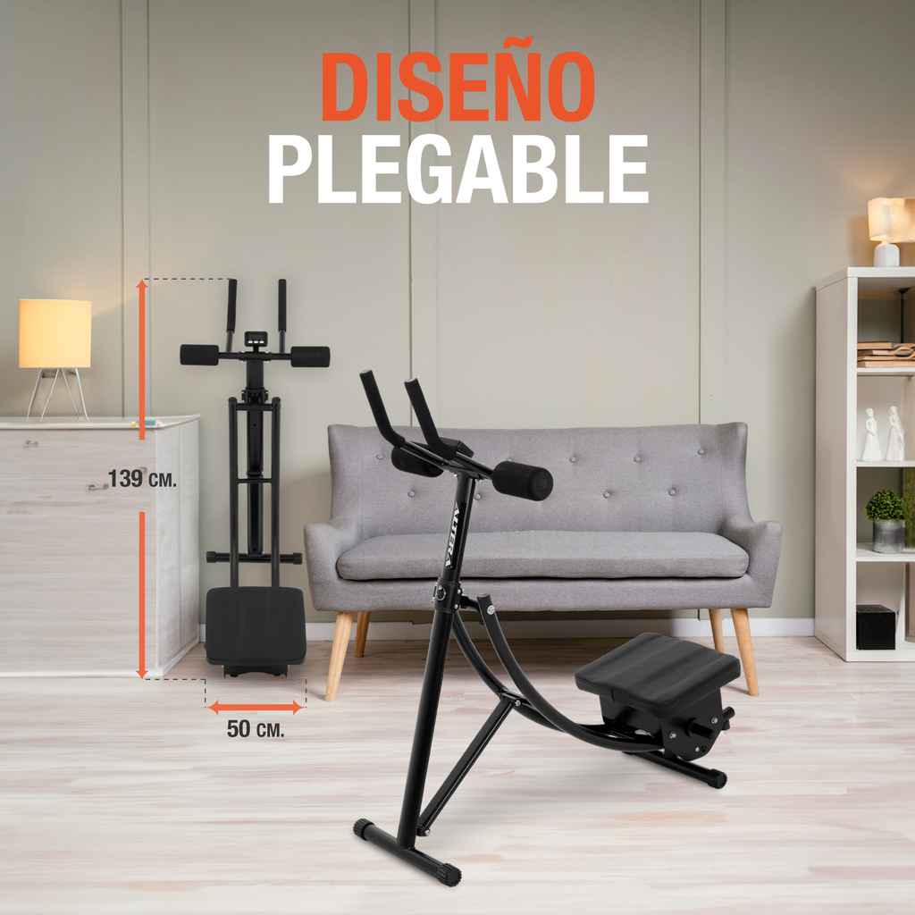 Aparato Para Abdominales Altera Riel Ejercitador Plegable