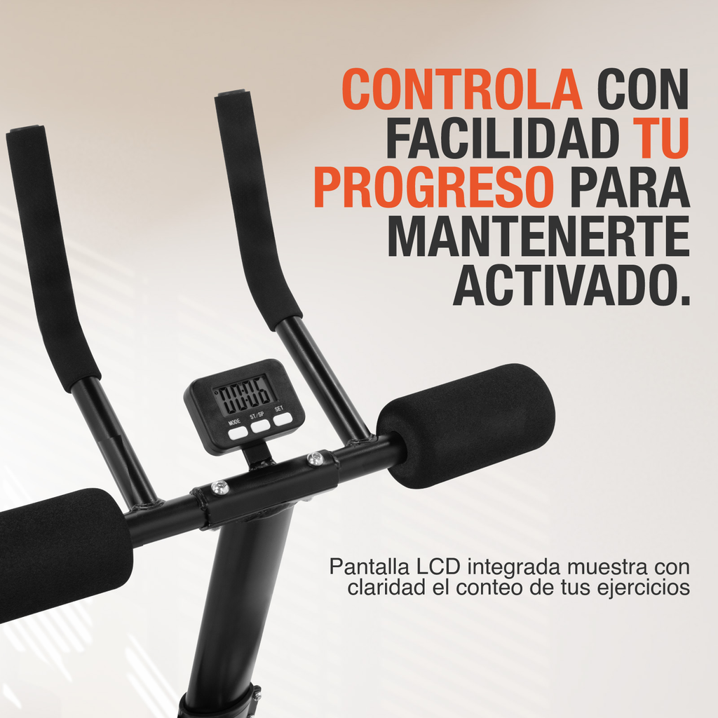 Aparato Para Abdominales Altera Riel Ejercitador Plegable