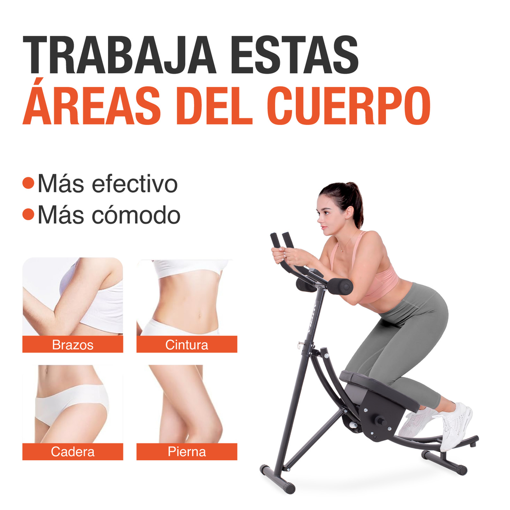 Aparato Para Abdominales Altera Riel Ejercitador Plegable