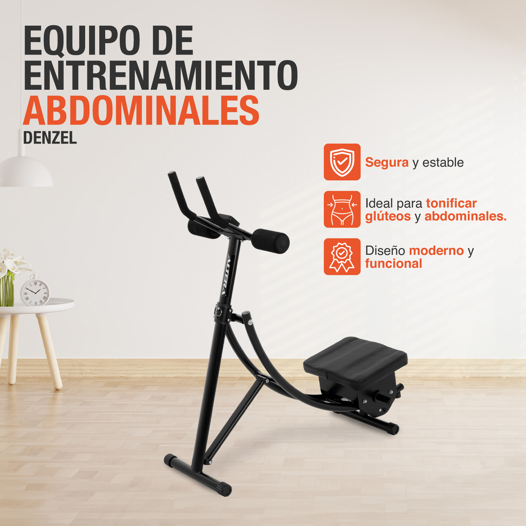 Aparato Para Abdominales Altera Riel Ejercitador Plegable