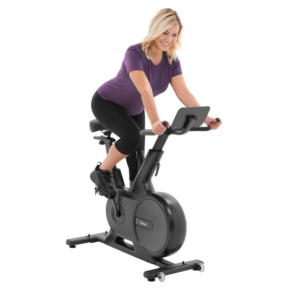 Bicicleta Fija Eleva Spinning Estatica Para Hacer Ejercicio