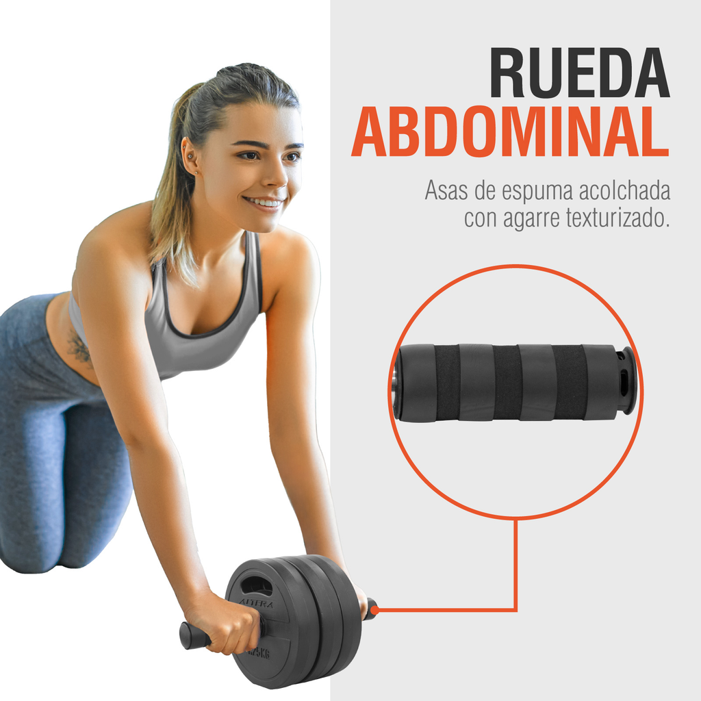 Mancuernas Ajustables Set 10 Kg Altera Para Ejercicio Gym